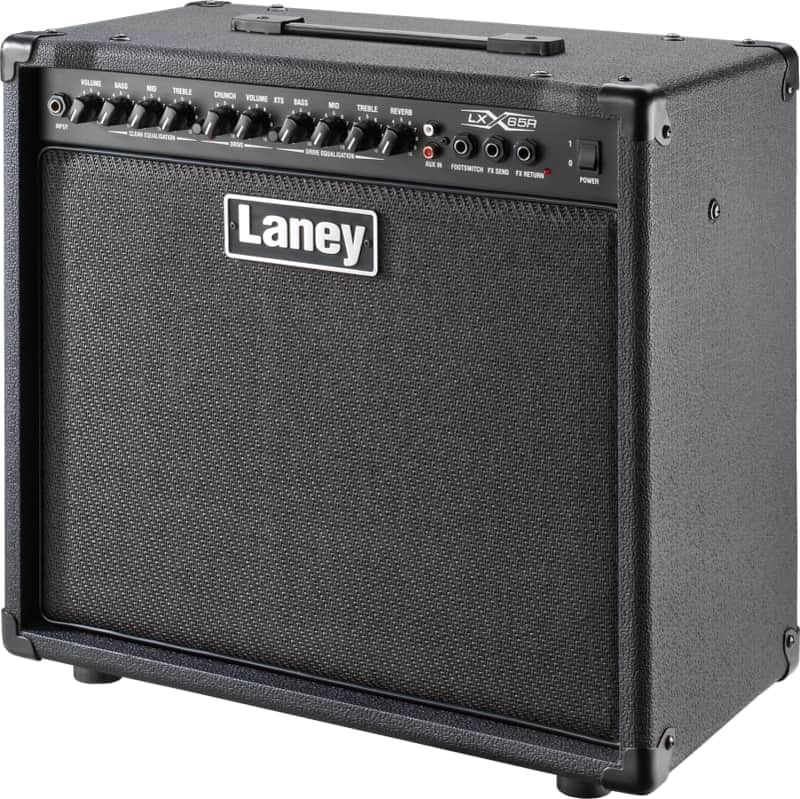 Laney LX65R 65W 2-Channel Guitar Combo Amp with Custom HH Speaker and Onboard Reverb image 1