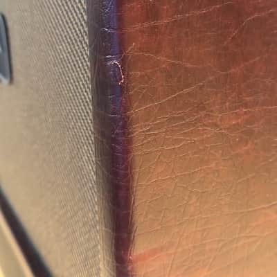 Mesa Boogie Dual Rectifier Trem-O-Verb Mid-90s - Burgundy tolex/ Gold grill image 16