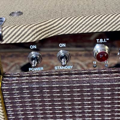Peavey Classic 20 Guitar Combo Amplifier 1x12” Tweed ( 20W/5W/1W) Recording  USB Interface image 16