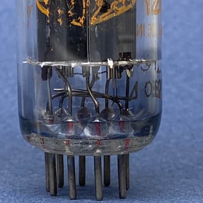 Amperex 12AU7 ECC82 • 1970 • 100% BALANCED Gm & mA tube • Very Strong NOS • Orange Globe • Philips, Heerlen ΔOB2 • Amplitrex AT-1000 Digitally Tested • Quite Very Low Noise • A-12 image 8