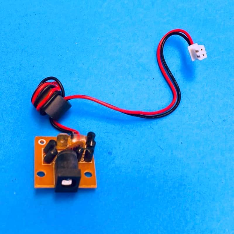 M-AUDIO KeyStation 61es MIDI Keyboard Part: AC Adapter Input Socket Board image 1