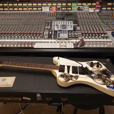 ESP Custom Shop Celebrity Artist Owned by Iron Maiden with Tour Flight Case + COA! Phoenix Firebird image 10