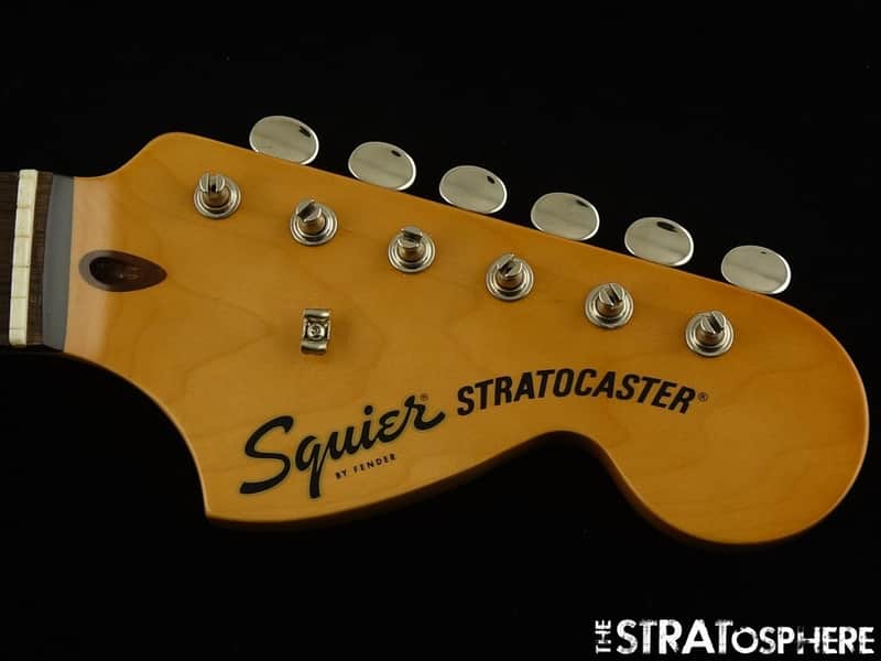 Fender Squier Classic Vibe 70s Strat NECK + TUNERS Stratocaster LRL Laurel image 1