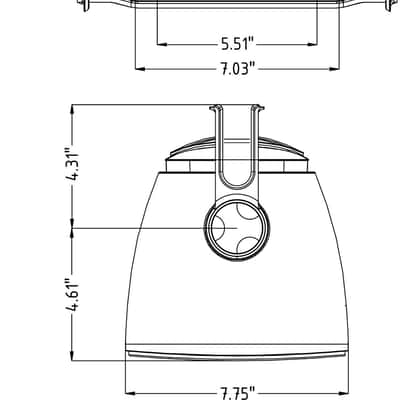 Dayton Audio - IO65XTW - 6-1/2" IP66 Outdoor 2-Way Speakers 8Ω - Pair - White image 8