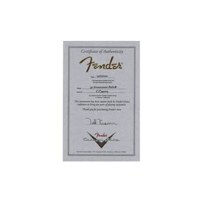 Fender CUSTOM SHOP STRATOCASTER 59 HEAVY RELIC RW V / TODD KRAUSE 2020 - Vintage White Heavy Relic image 24
