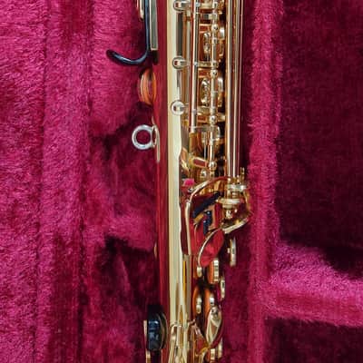 Yamaha YSS-475 Soprano Saxophone 1990s - Gold Lacquer image 12