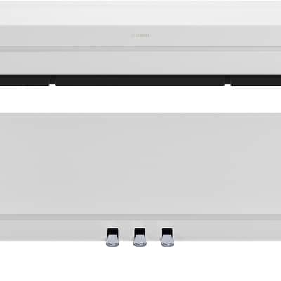 Yamaha YDP-S36WH, Slim Style GHS Weighted 88 Note Upright Digital Piano (No Bench) - White image 3