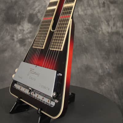 Framus Electra double neck GUITAR + STEEL GUITAR 6/8 made in GERMANY 1962 image 21