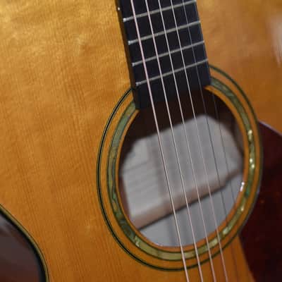 G.W. Barry Grand Concert/OOOO body/[OM depth] | 1993 | Flame Maple /Ebony & Sitka Spruce | Signed G.W. Barry image 11