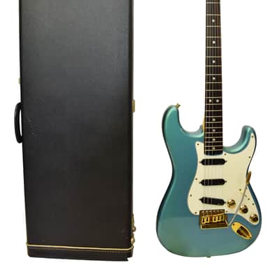 Vintage 1980 Fender "The Strat" Stratocaster Electric Guitar, Rosewood Fingerboard, Lake Placid Blue w/ Case image 1