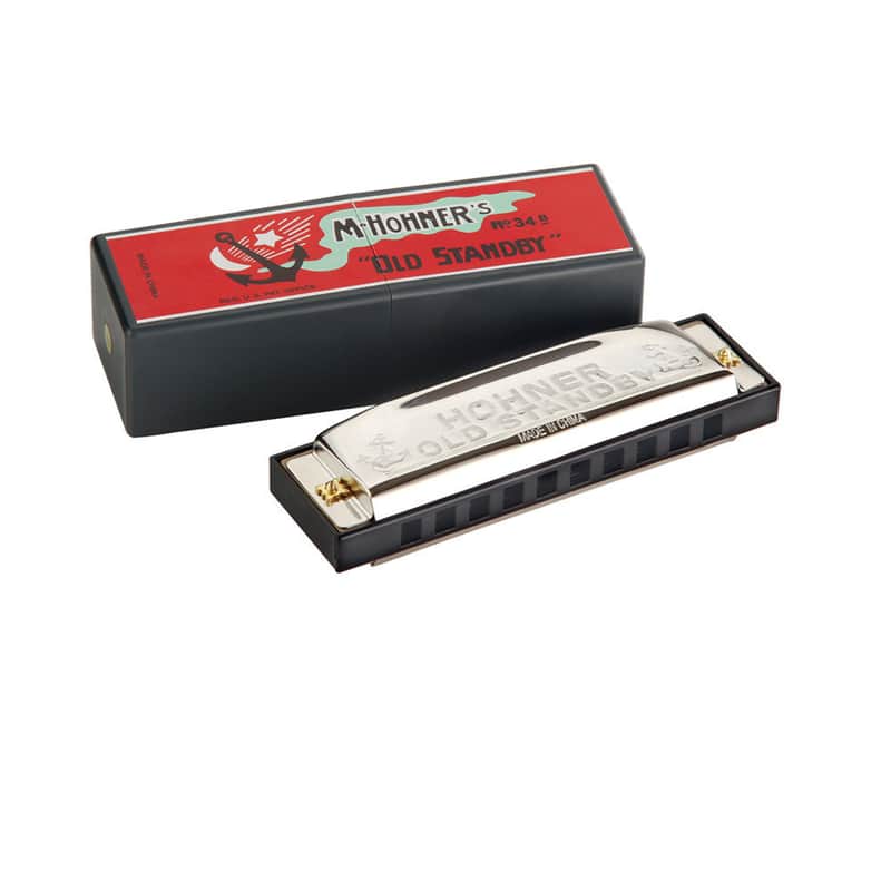 Hohner 34B-BX-A Old Standby Harmonica - Key of A image 1