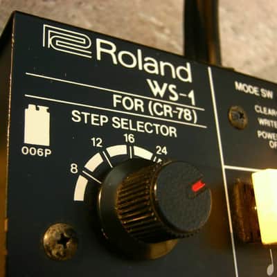 ✮ SUPERB !✮ BOXED ! ✮ ROLAND WS-1 Write Switch for CR-78 Drum Machines✮ ULTRA RARE + Essential ! image 3