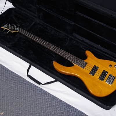 DEAN Edge 1 4-string BASS guitar NEW Amber w/ TG LIGHT CASE - Chrome Hardware image 1