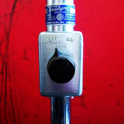 Vintage early 1950's Shure 55S dynamic cardioid microphone w extras Elvis 55 55SW 556S image 15