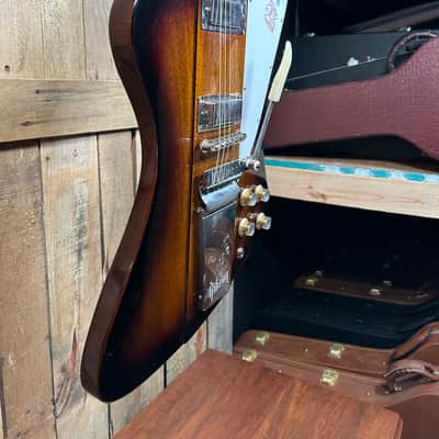 Gibson Custom 1963 Firebird V with Maestro Vibrola VOS - Vintage Sunburst (**Scratch and Dent**) image 7