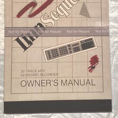 Linn Sequencer Owners Manual image 2