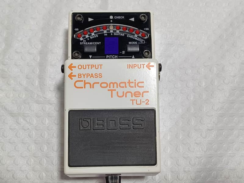 Boss TU-2 Chromatic Tuner (Dark Gray Label)