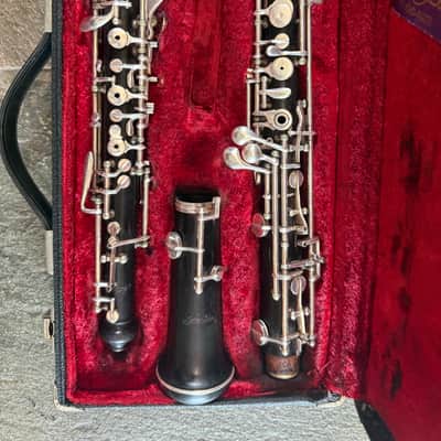 Larilee brand wood  Oboe with case. Made in France image 1