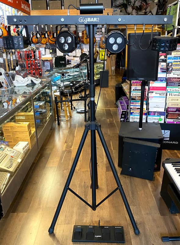 Chauvet DJ GigBAR 2 4-in-1 Lighting System with Stand and Foot Controller image 1