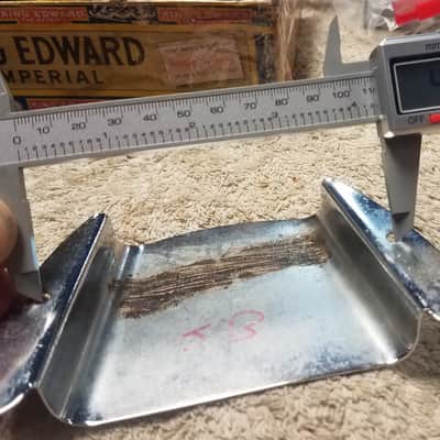 Fender Precision bass Bass bridge cover 1952 image 10