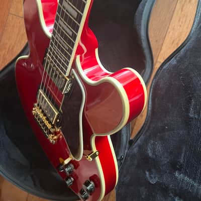 DEMO VIDEO Epiphone BB King Lucille 2022  limited edition (US customers, tax included in shipping cost)  Cherry image 6