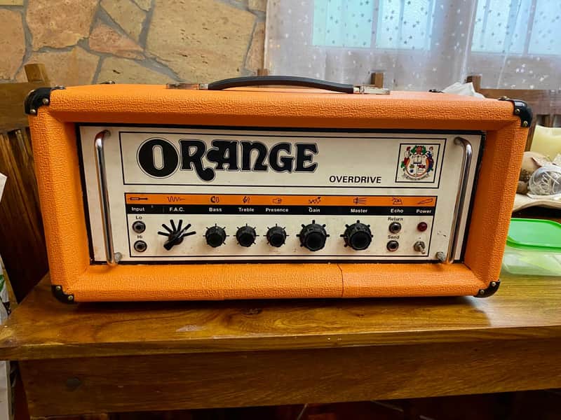 Orange OR120 120-Watt Guitar Amp Head 1975 - 1979 - Orange image 1