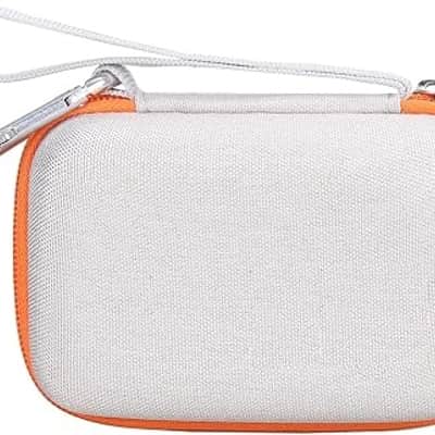 Case Compatible with Ultra-Portable Waterproof Dustproof Bluetooth Speaker, Portable Storage Bag for Accessories -White (Case Only) image 1