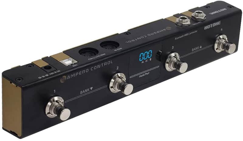 Hotone Ampero Control 4 Button Bluetooth MIDI Foot Controller Pedal(Ship from US Warehouse For Prompt Delivery) image 1