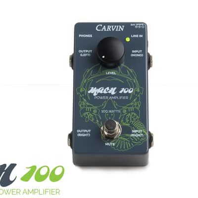 Carvin Corp MACH100 100W Pedal Amplifier Open Box #ZXTY image 1