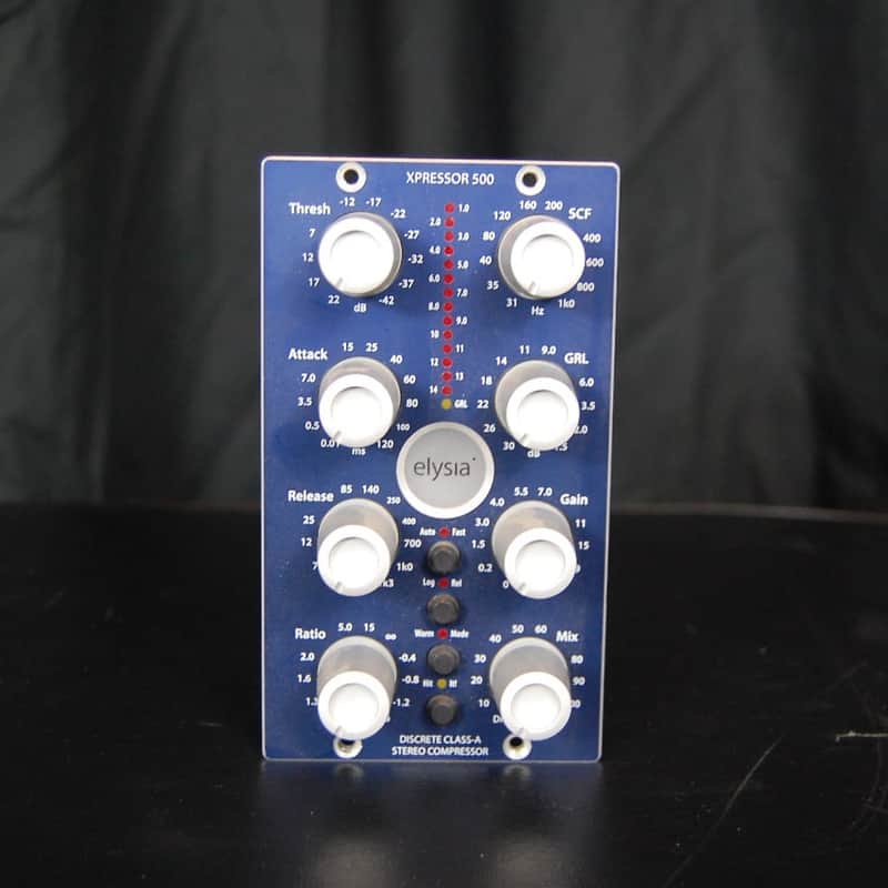 Elysia xpressor 500 Series Discrete Class-A Stereo Compressor | Reverb