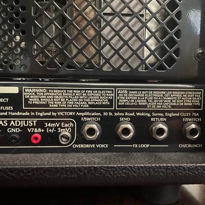 Victory Amps V130 The Super Jack 2-Channel 100-Watt Guitar Amp Head 2020 - Present - Black image 3