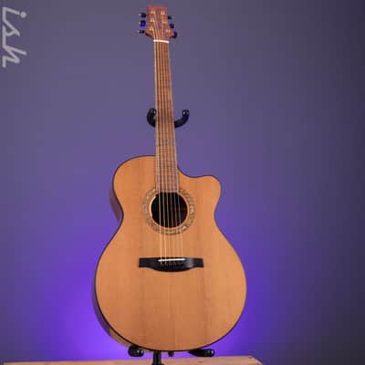 PRS Private Stock Acoustic Angelus Cutaway Cedar Top Walnut Back/Side image 3