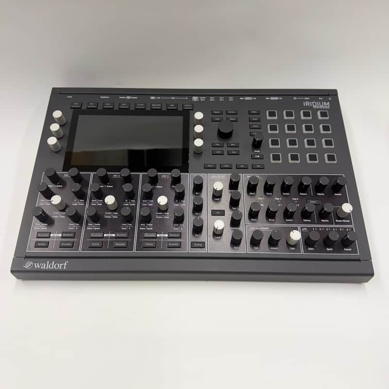 Waldorf Iridium Desktop Synthesizer 2020 - Present - Black image 1