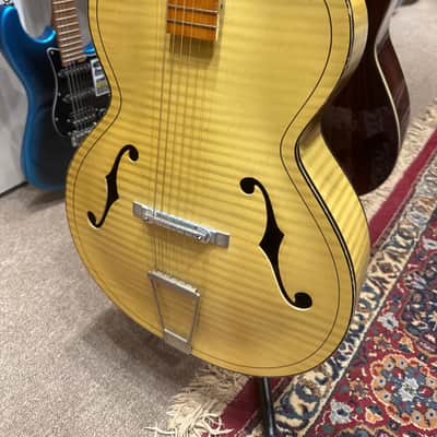 Kay K6868 Style Leader Archtop Acoustic Guitar Honey Blonde - 1960's - Fair image 2