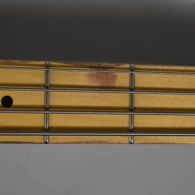 Nash PB-55 Relic Blonde Finish Left-Handed Electric Bass Guitar w/Bag image 11