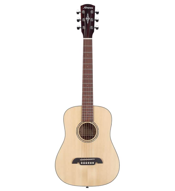 Alvarez RT26 Regent Series Travel Dreadnought Natural image 1