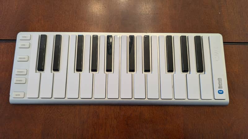 CME Xkey 25-Key Air Mobile Bluetooth Keyboard MIDI Controller 2010s - Silver image 1
