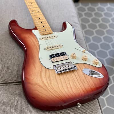 Tokai AST-118SH SSB/M Goldstar Sound HSS Limited Edition in Sienna Sunburst with Case S/N 200596 image 2