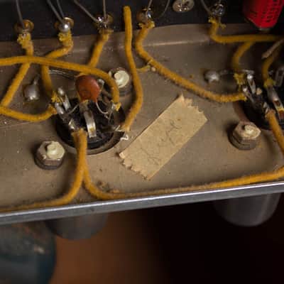 Fender Deluxe Model 5C3 Tube Amplifier (1954), ser. #2271. image 15
