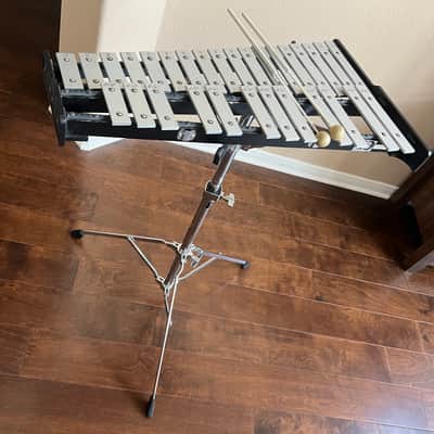 CB brand Xylophone with case, stand and sticks. 30 keys image 5