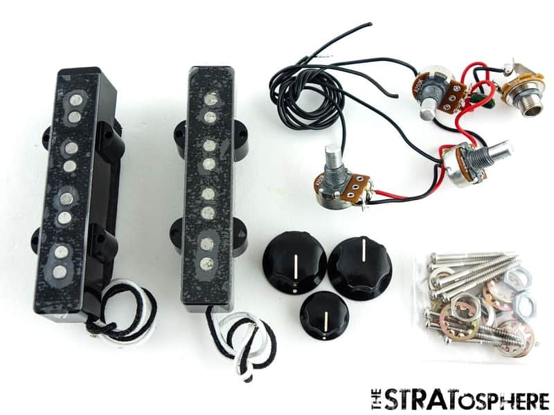 Fender Squier 60s Class Vibe Jazz Bass PICKUPS POTS KNOBS, 1960s Reissue Alnico. image 1