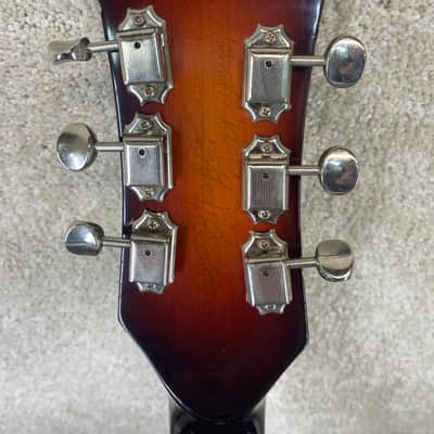 Mosrite  Ventures Model  1987-88 - Sunburst Hand Made and signed  by Semie Moseley image 8