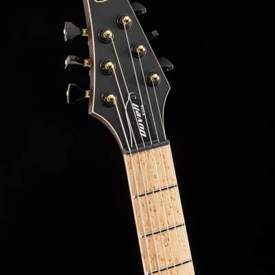Mayones Duvell Elite 6 B27 Trans Natural Black Burst Satin image 14