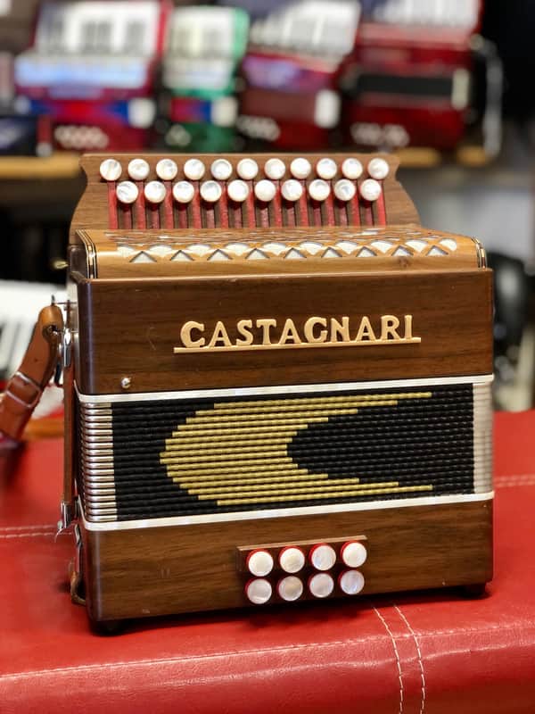 Castagnari Tommy D/G Melodeon/Diatonic Accordion image 1