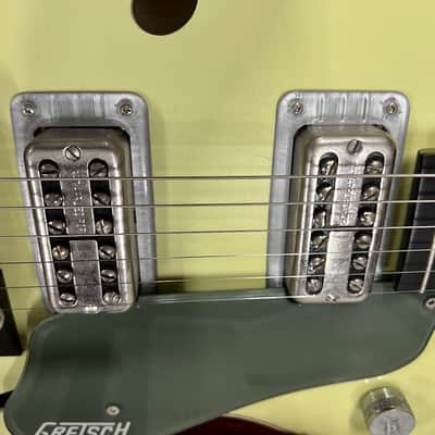 Gretsch G6118T-R Gretsch Anniversary Stephen Stern Masterbuilt Relic USA Mint 2007 - Relic Two Tone Smoke Green image 9