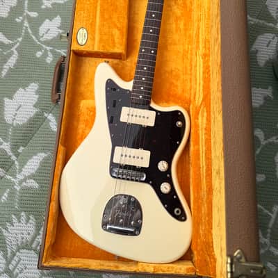 1999 Fender AVRI Jazzmaster Olympic White image 1