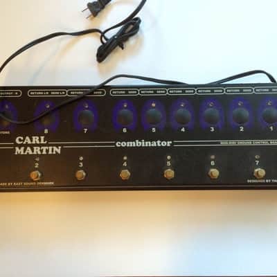 Carl Martin Combinator True Bypass Switcher Looper Pedal Power Supply 8 Channel image 1