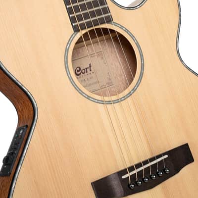 Cort SFX-E NS | Solid Spruce/Mahogany Thin Body Venetian Cutaway with Electronics. New with Full Warranty! image 6