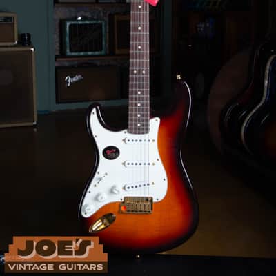 LEFTY Fender Stratocaster 50 years of Excellence 50th Anniversary 1996 - Sunburst image 2