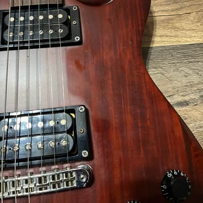 Squier Master M-80 2005 - 2006 - Crimson Red Transparent image 4
